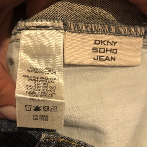 DKNY Jeans Authentic Size 30 Woman’s Blue Pants - Picture 10 of 11